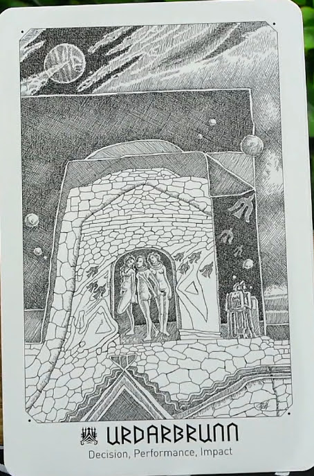 Yggdrasil. Norse Divination Cards